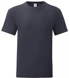 Fruit of the Loom Rundhalsshirt Iconic T Dunkelblau