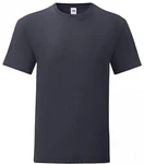 Fruit of the Loom Rundhalsshirt Iconic T Dunkelblau