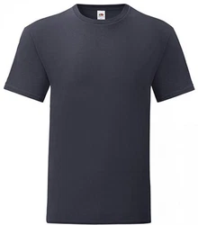 Fruit of the Loom Rundhalsshirt Iconic T Dunkelblau