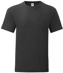 Fruit of the Loom Rundhalsshirt Iconic T Dunkelgrau/Grau/Schwarz
