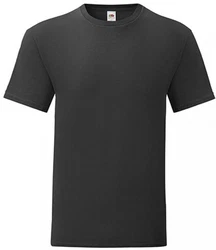 Fruit of the Loom Rundhalsshirt Iconic T Dunkelgrau/Grau/Schwarz