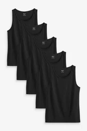 Unterhemd Trgerhemden aus 100% Baumwolle, 5er-Pack (5-St)