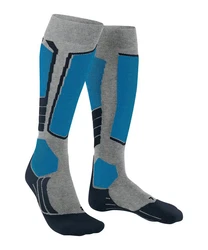 FALKE Skisocken SK2 Intermediate Vegan Grau/Dunkelblau