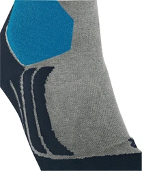 FALKE Skisocken SK2 Intermediate Vegan Grau/Dunkelblau