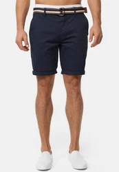 Indicode Chinoshorts Style INCunning Dunkelblau/Blau