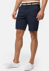 Indicode Chinoshorts Style INCunning Dunkelblau/Blau