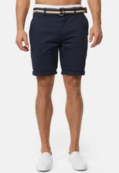 Indicode Chinoshorts Style INCunning Dunkelblau/Blau