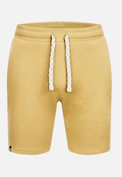 Indicode Herren Sweatshorts Aldrich Khaki/Beige/Braun