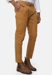 Indicode Chinohose Ignazo Beige/Braun/Khaki