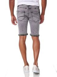 Denim House Jeansbermudas Herren Jeansshorts im Destroyed Look (1005, 1011) Grey (1011)