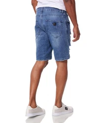 Denim House Jeansbermudas Herren Jeansshorts im Destroyed Look (1005, 1011) Blau (1005)