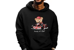 Banco Hoodie Kapuzenpullover Schwarz/Rot/Braun