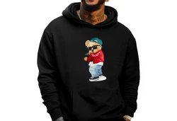 Banco Hoodie Kapuzenpullover Schwarz/Grau/Beige/Dunkelrot