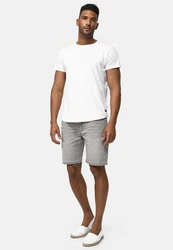 Indicode Jeansshorts Ettore Grau/Hellgrau