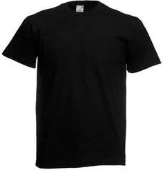 Fruit of the Loom Rundhalsshirt Original Herren T-Shirt Schwarz