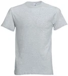 Fruit of the Loom Rundhalsshirt Original Herren T-Shirt Grau/Hellgrau