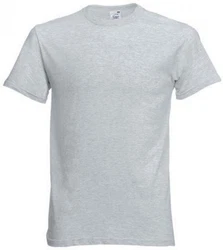 Fruit of the Loom Rundhalsshirt Original Herren T-Shirt Grau/Hellgrau
