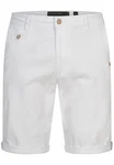 Indicode Herren Cuba Chino Shorts Weiß/Creme