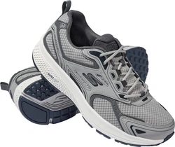 Skechers Sneaker Bequemschuhe Grau/Hellgrau/Dunkelblau