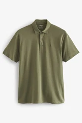 Next Poloshirt im 3er-Pack Dunkelgrün/Khaki