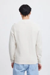 Casual Friday Strickpullover CFKarl Waffle Crew Neck Knit Basic 