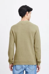 Casual Friday Strickpullover CFKarl Waffle Crew Neck Knit Basic 