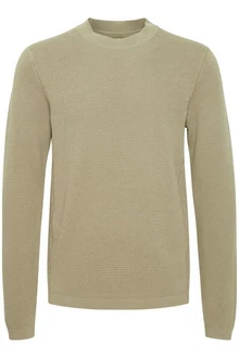Casual Friday Strickpullover CFKarl Waffle Crew Neck Knit Basic