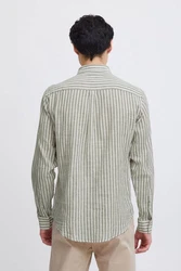 Casual Friday Langarmhemd CFAnton LS BD Shirt Khaki/Grau/Hellgrau/Hellgrün/Grün/Dunkelgrün