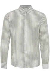 Casual Friday Langarmhemd CFAnton LS BD Shirt Khaki/Grau/Hellgrau/Hellgrün/Grün/Dunkelgrün
