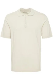 Poloshirt CFKarl SS polo knit strukturiertes Poloshirt mit Reiverschluss