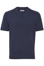 Poloshirt CFKarl SS polo knit strukturiertes Poloshirt mit Reiverschluss