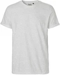 Neutral Rundhalsshirt Roll Up Sleeve T-Shirt Grau/Hellgrau Neutral Rundhalsshirt Roll Up Sleeve T-Shirt Grau/Hellgrau