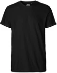 Neutral Rundhalsshirt Roll Up Sleeve T-Shirt Schwarz Neutral Rundhalsshirt Roll Up Sleeve T-Shirt Schwarz