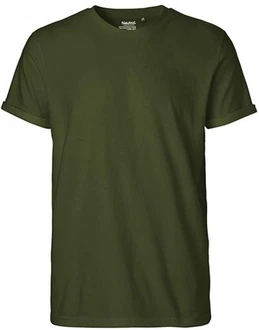 Neutral Rundhalsshirt Roll Up Sleeve T-Shirt
