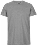 Neutral Rundhalsshirt Mens Fitted T-Shirt Hellgrau/Grau/Dunkelgrau