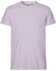 Neutral Rundhalsshirt Mens Fitted T-Shirt Lila