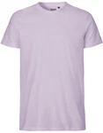 Neutral Rundhalsshirt Mens Fitted T-Shirt Lila