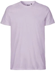 Neutral Rundhalsshirt Mens Fitted T-Shirt Lila