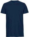 Neutral Rundhalsshirt Mens Fitted T-Shirt Dunkelblau
