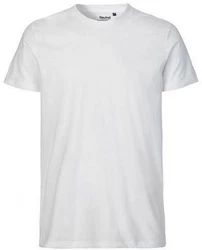 Neutral Rundhalsshirt Mens Fitted T-Shirt Grau/Weiß/Creme/Hellgrau
