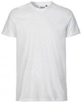 Neutral Rundhalsshirt Mens Fitted T-Shirt Grau/Weiß/Creme/Hellgrau Neutral Rundhalsshirt Mens Fitted T-Shirt Grau/Weiß/Creme/Hellgrau