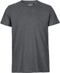 Neutral Rundhalsshirt Mens Fitted T-Shirt Dunkelgrau/Grau/Hellgrau