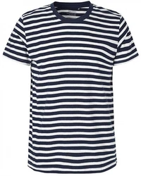 Neutral Rundhalsshirt Mens Fitted T-Shirt Dunkelblau/Blau