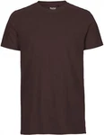 Neutral Rundhalsshirt Mens Fitted T-Shirt Dunkelbraun/Dunkelrot/Braun/Bordeaux Neutral Rundhalsshirt Mens Fitted T-Shirt Dunkelbraun/Dunkelrot/Braun/Bordeaux