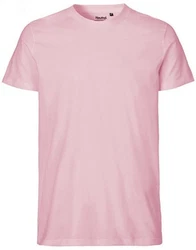 Neutral Rundhalsshirt Mens Fitted T-Shirt Rosa