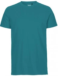 Neutral Rundhalsshirt Mens Fitted T-Shirt Türkis/Grün