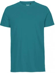 Neutral Rundhalsshirt Mens Fitted T-Shirt Türkis/Grün
