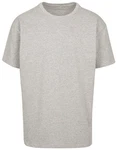 Build Your Brand Rundhalsshirt Heavy Oversize Tee Grau/Hellgrau