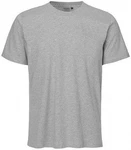 Neutral Rundhalsshirt Regular T-Shirt Grau/Hellgrau