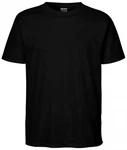 Neutral Rundhalsshirt Regular T-Shirt Schwarz